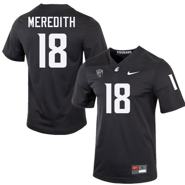 Joshua Meredith WSU Cougars Jersey.Washington State Cougars #18 Joshua Meredith Jersey Youth-Alterna
